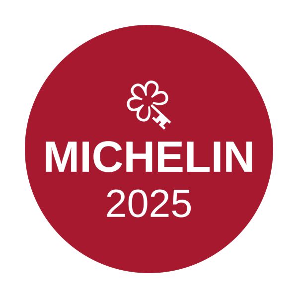Michelin recognition graphic for Peterc Vineyard Estate (2025)